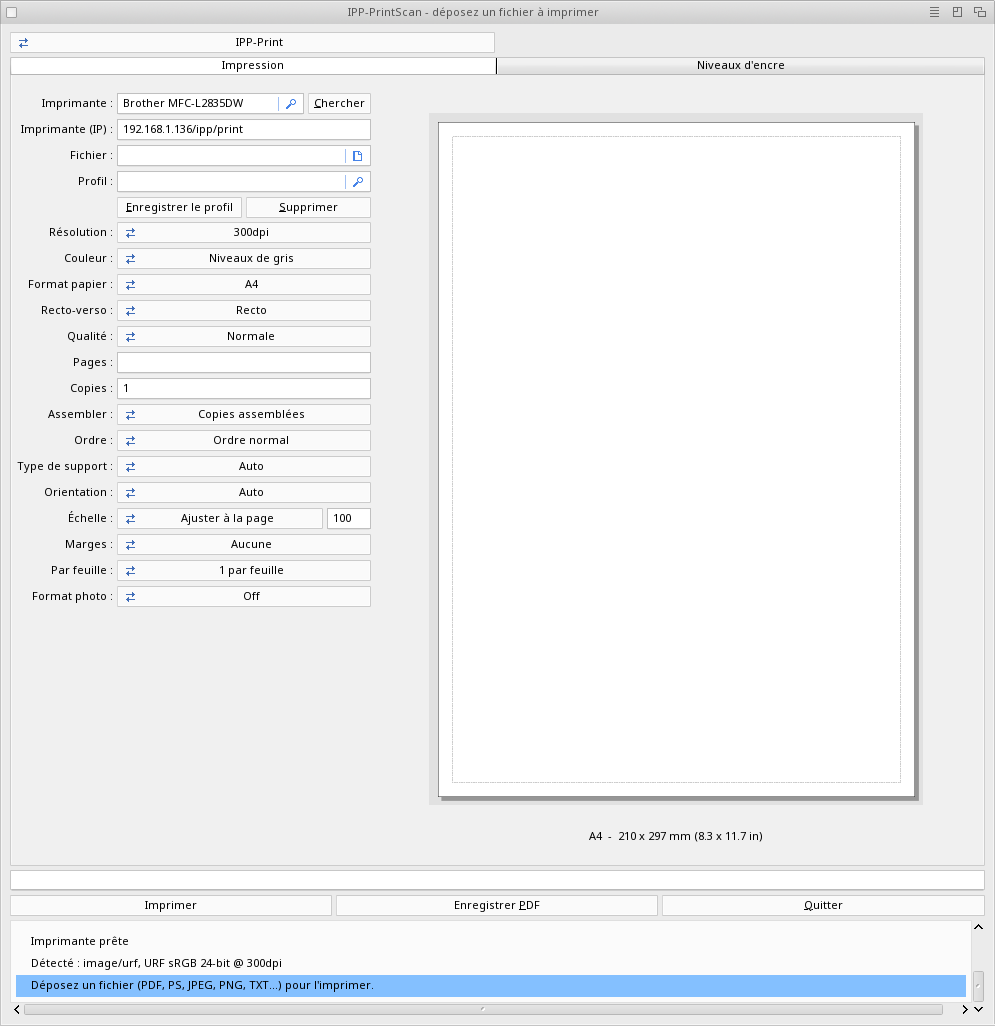 Papio-Office - IPP-PrintScan, driverless printing and scanning