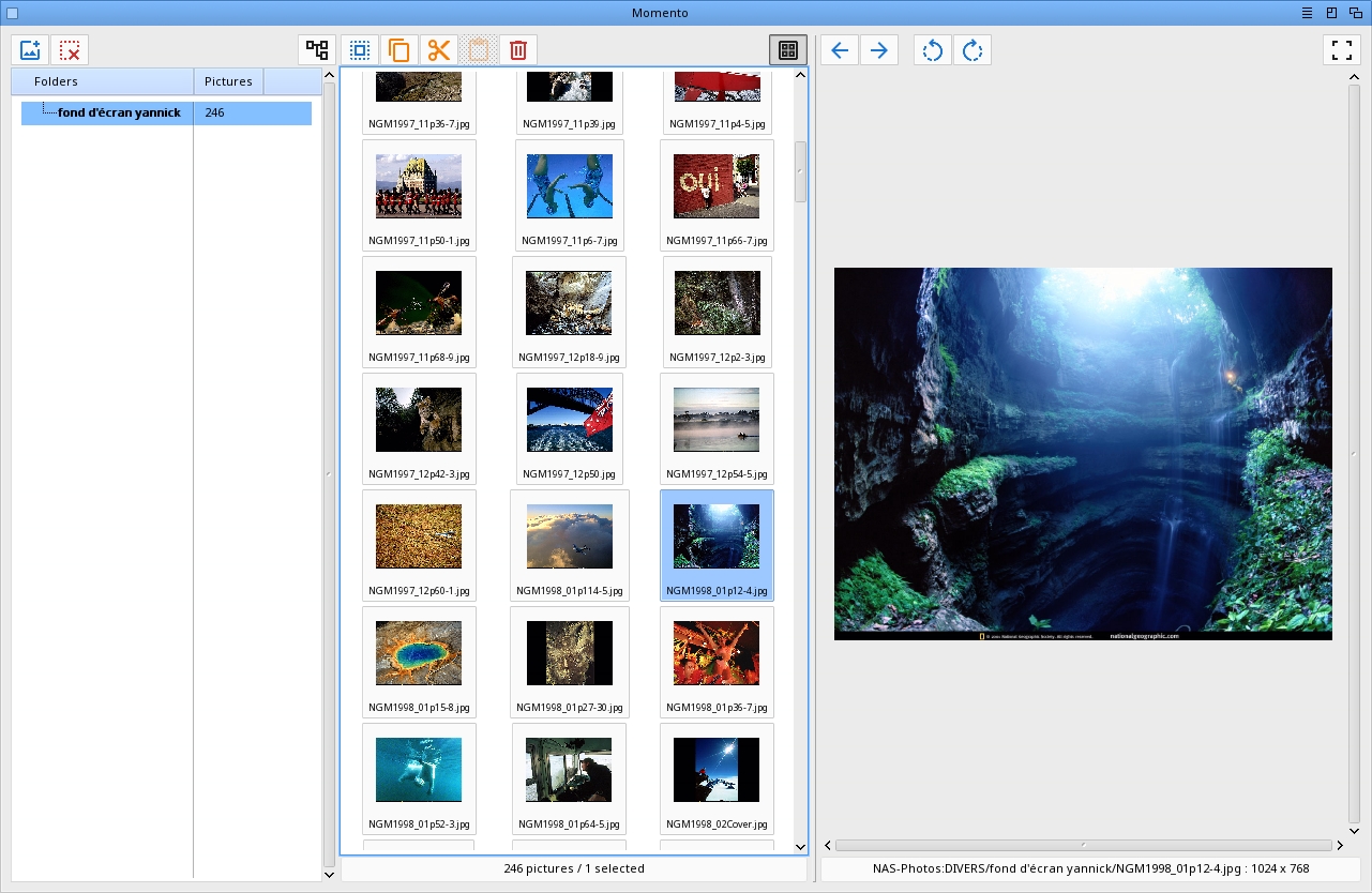 Momento - Image Manager