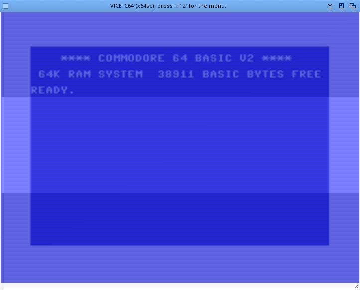 VICE - Commodore 64 emulator